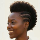 CRÊTE FROHAWK-AFRO MOHAWK