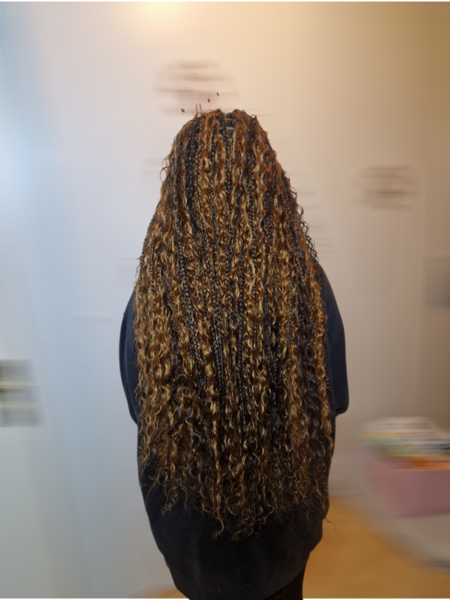 Braids bohémien (boho braids) long