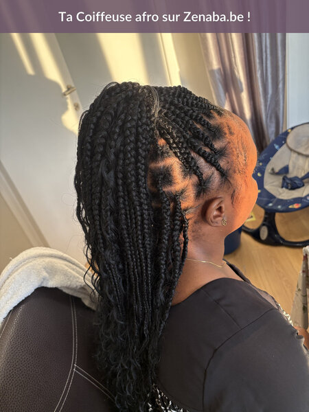 Knotless braids